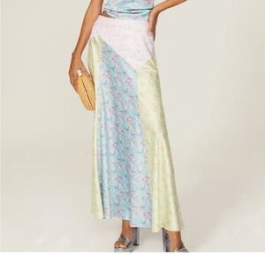 LoveShackFancy Ziggy Maxi Skirt